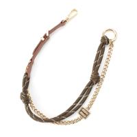 ミュウミュウ MIUMIU レザー チェーン コード ストラップ バッグ
