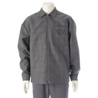 プラダ PRADA 24年 ヴァージンウール トライアングルロゴ