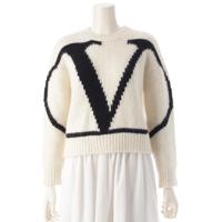 ヴァレンティノ VALENTINO アルパカ ウール Vロゴ