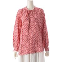 ドゥロワー Drawer FALL2 ジオメトリックプリント シルク