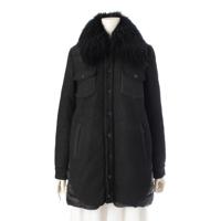 モンクレール MONCLER リンドウ ウール ナイロン