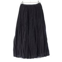 ドゥロワー Drawer シルク ジョーゼット プリーツ