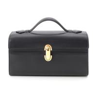 SAVETTE THE SYMMETRY POCHETTE スエードカーフレザー