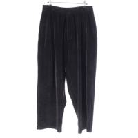 バレンシアガ BALENCIAGA コットン ベルベット調 ストレート