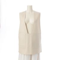 ドゥロワー Drawer 22AW ウールケヌキ ジレ