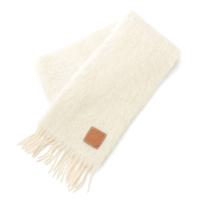 ロエベ LOEWE モヘア×ウール×ナイロン アナグラム フリンジ