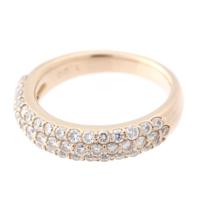 ノーブランド no brand 3ロウ メレダイヤ