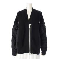 サカイ Sacai 19AW ウール ドッキング
