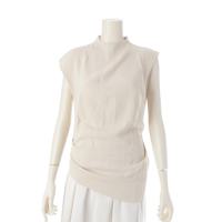 ゴシェール GAUCHERE アセテート×レーヨン アシンメトリー ノースリーブ