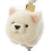 ロエベ LOEWE フェルト カーフレザー チャウチャウ