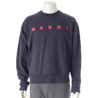 マルニ MARNI コットン ロゴ クルーネック