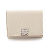 ロエベ LOEWE レザー アナグラム トライフォールド