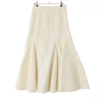 ロエベ LOEWE レザー プリーツ ロング