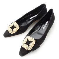 マノロブラニク MANOLO BLAHNIK 25SS スウェード