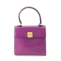 セリーヌ CELINE ヴィンテージ トップハンドル ロゴ金具