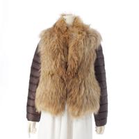 モンクレール MONCLER FURET ファー ダウンジャケット