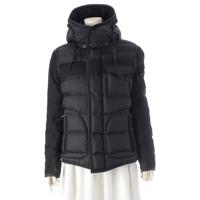 モンクレール MONCLER RYAN ウール切替 フーデッド