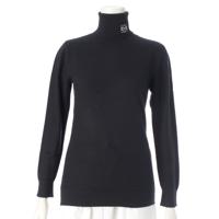 ロエベ LOEWE カシミヤ アナグラム刺繍 タートルネック