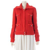 シャネル CHANEL ツイード ウール シルク