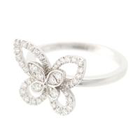 グラフ GRAFF バタフライ シルエット ダイヤ