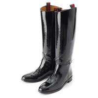 グッチ GUCCI シャイニーレザー スリム シェリーライン