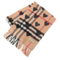 バーバリー BURBERRY カシミヤ ノバチェック ハート