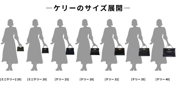 【エルメス ケリー】サイズ別買取相場ガイド｜高く売れるサイズをプロが解説