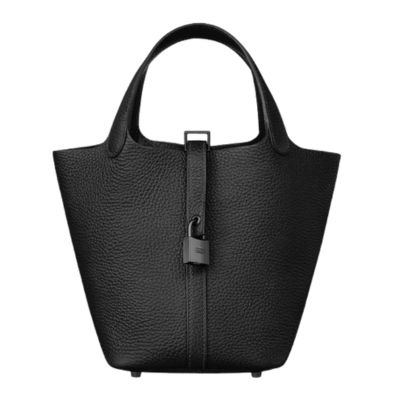 エルメス ピコタンロック 18 PM モノクローム トリヨンクレマンス ブラック Z刻印