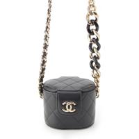シャネル CHANEL ラムスキン ミニ バニティ