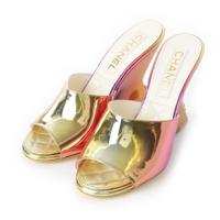 シャネル CHANEL 24C ココマーク ウェッジソール