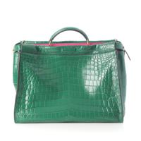 フェンディ FENDI クロコダイル オーストリッチ メイド