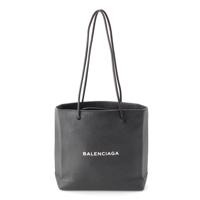 バレンシアガ BALENCIAGA レザー ロゴ ショッピングバッグ
