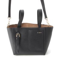 ヴァレクストラ Valextra レザー マイクロ ハンドバッグ