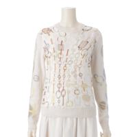 エルメス HERMES 23AW シルク×カシミヤ ツイルレーヌ