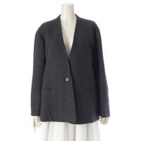 PELLEQ ペレック 19AW ウール ノーカラージャケット