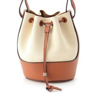 ロエベ LOEWE キャンバス レザー スウェード