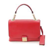 ミュウミュウ MIUMIU レザー マドラス ロゴ