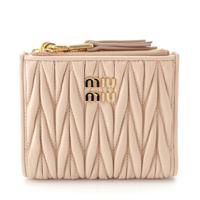 ミュウミュウ MIUMIU マテラッセ レザー ウォレット