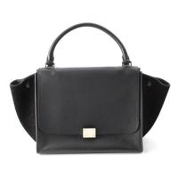 セリーヌ CELINE トラペーズ レザー スエード