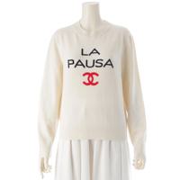 シャネル CHANEL カシミヤ100 ニット LA