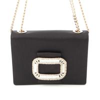 ロジェヴィヴィエ Roger Vivier ピルグリム シルクサテン