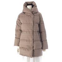 ヘルノ Herno ラミナー 千鳥格子 フード付き