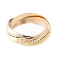 カルティエ CARTIER K18 トリニティ リング