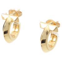 ティファニー TIFFANY&Co. K18 Tワン フープ