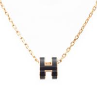 エルメス HERMES ミニポップアッシュH ネックレス ペンダント