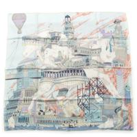 エルメス HERMES シルク カレ90 HIPPOPOLIS