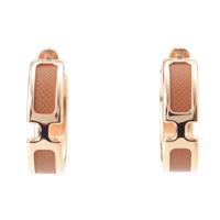 エルメス HERMES GP×レザー オランプ ピアス(両耳用)