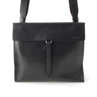 プラダ PRADA レザー ロゴ ショルダーバッグ