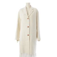 エルメス HERMES カシミヤ セリエボタン ロゴボタン