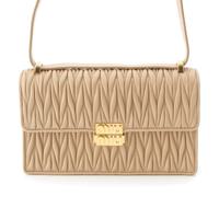 ミュウミュウ MIUMIU レザー マテラッセ ロゴ